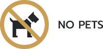 no pets carydale logo